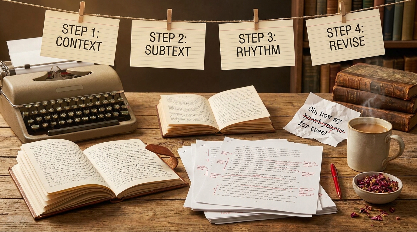 Cover of Writing Authentic Romance Dialogue: An Editor's 4-Step System to Eliminate Cheesy Lines Forever