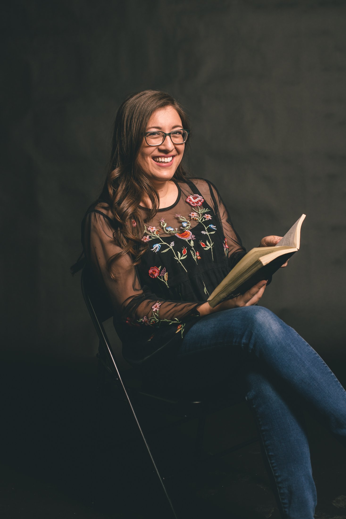 Cover of Interview with narrator Kelsey Navarro
